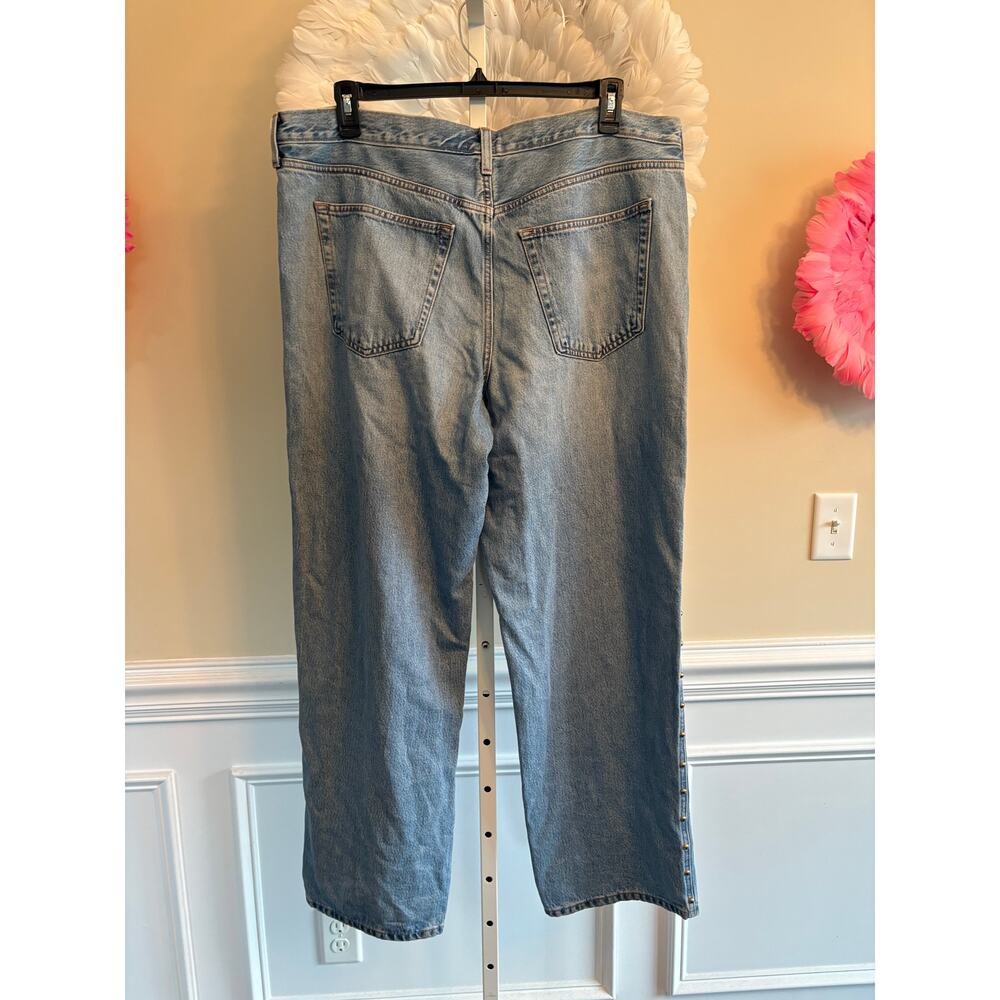 UNIVERSAL THREAD MID RISE 90S BAGGY SIZE 16 NWT - Picture 2 of 5